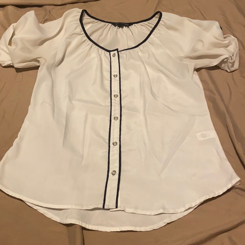 Express Short Sleeve Blouse XS